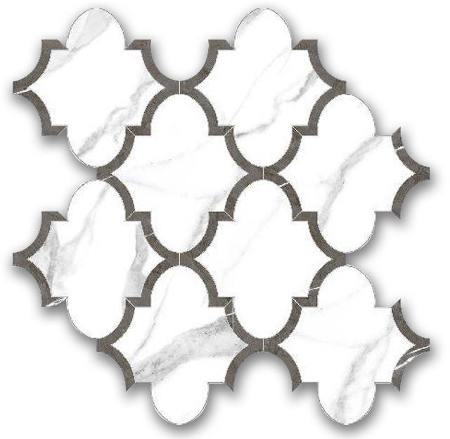 Polished Love Arabesque Mosaic | Diversity Kitchen Bath & Tile