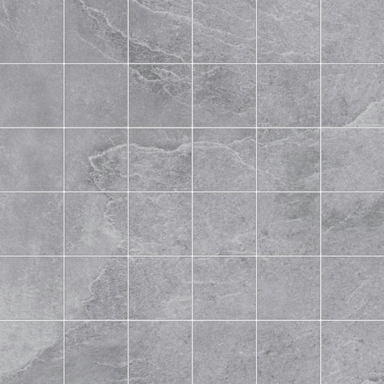 Ravello Light Grey 2X2 Mosaic | Diversity Kitchen Bath & Tile