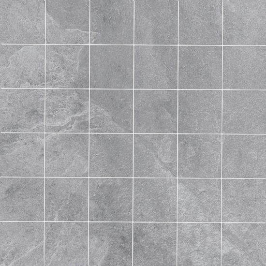 Ravello Light Grey 2X2 Mosaic | Diversity Kitchen Bath & Tile