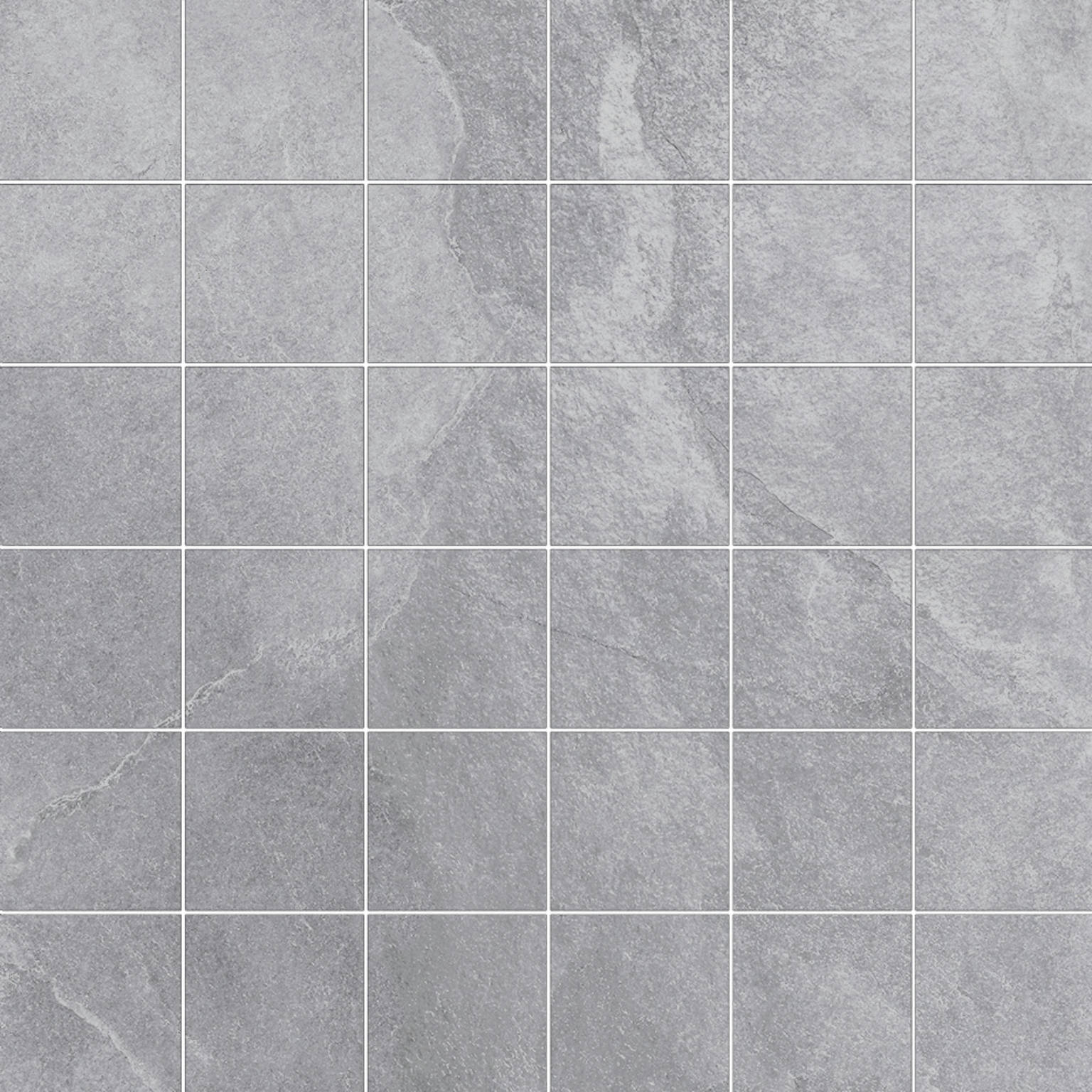 Ravello Light Grey 2X2 Mosaic | Diversity Kitchen Bath & Tile