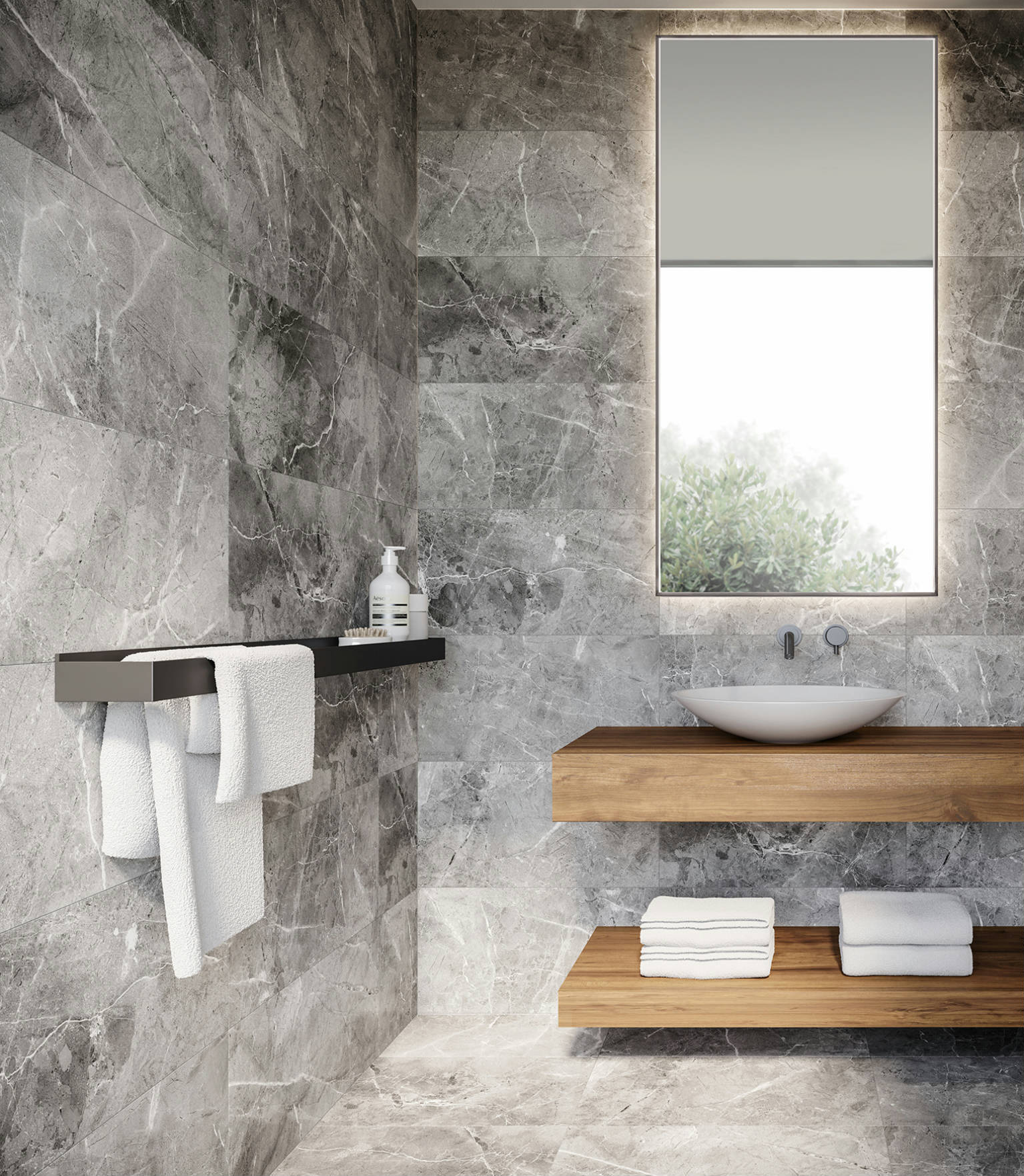 Regency Carbon Matte 12x24 2 | Diversity Kitchen Bath & Tile