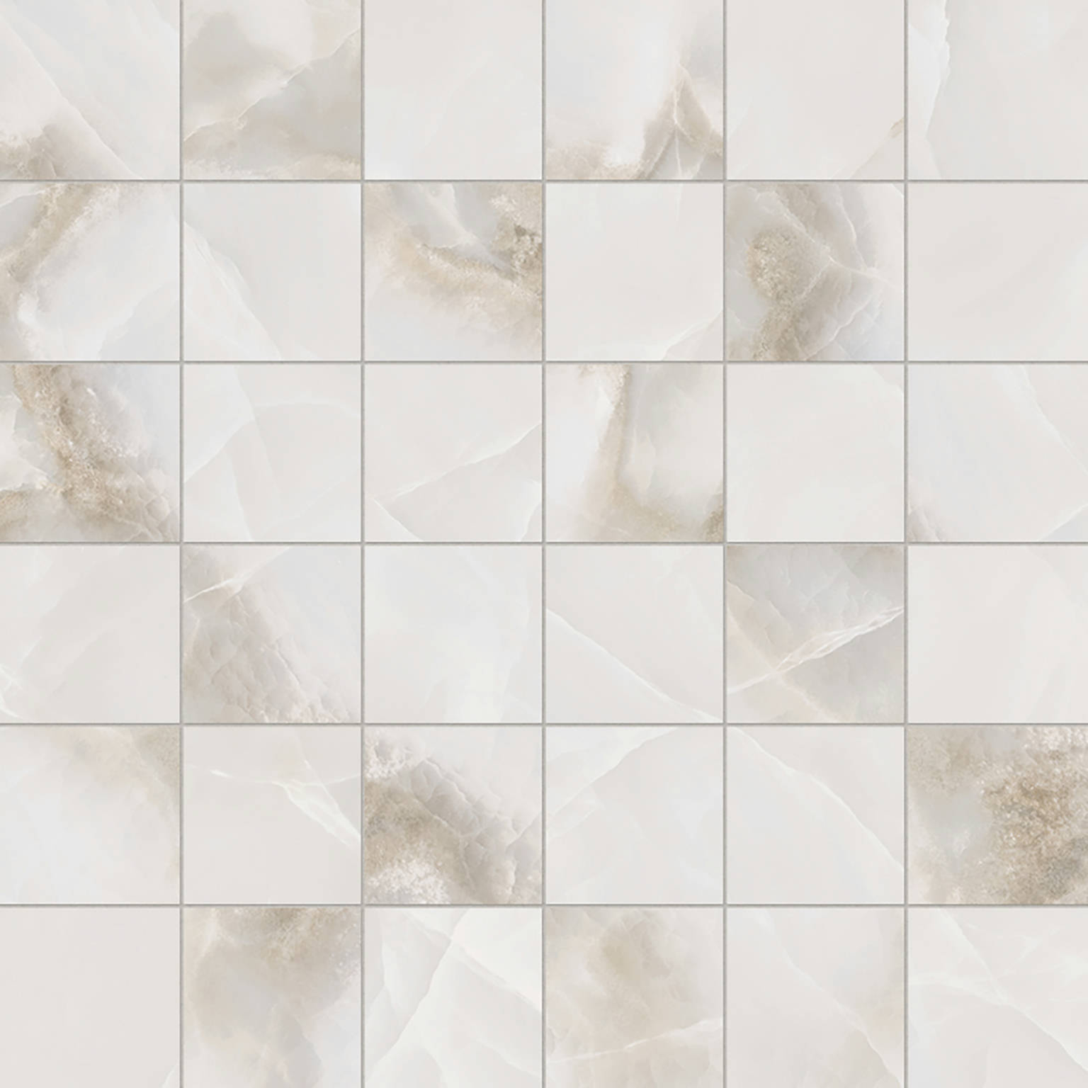 Rendezvous White Matte 2x2 Mosaic | Diversity Kitchen Bath & Tile