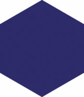 Ronda 5.5X6.3” Cobalt Hexagon | Diversity Kitchen Bath & Tile