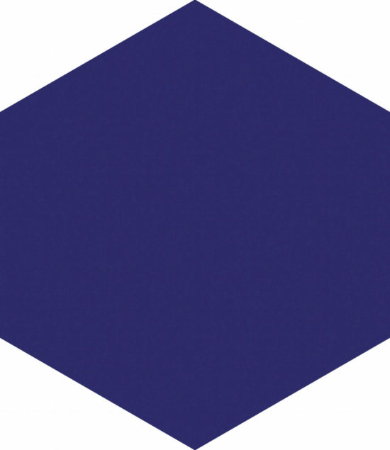 Ronda 5.5X6.3” Cobalt Hexagon | Diversity Kitchen Bath & Tile