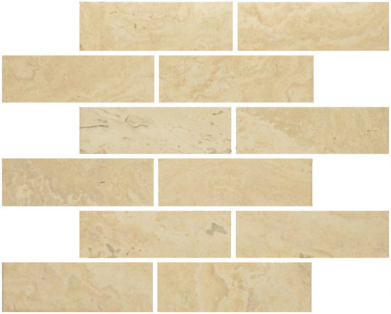 Sand 2X6 Mosaic | Diversity Kitchen Bath & Tile