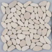 Serenity Ivory Flat Pebble | Diversity Kitchen Bath & Tile