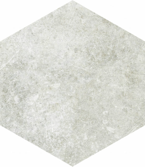 Seville 5.5X6.3” White Hexagon | Diversity Kitchen Bath & Tile