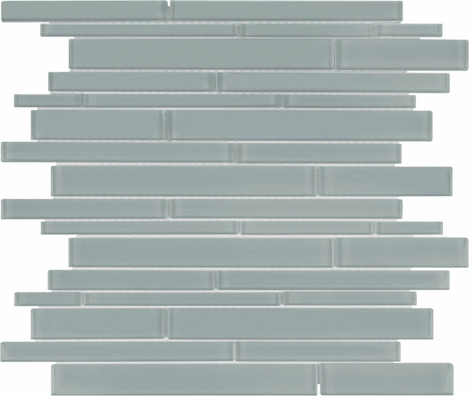 Shadow Random Strip Mosaic | Diversity Kitchen Bath & Tile