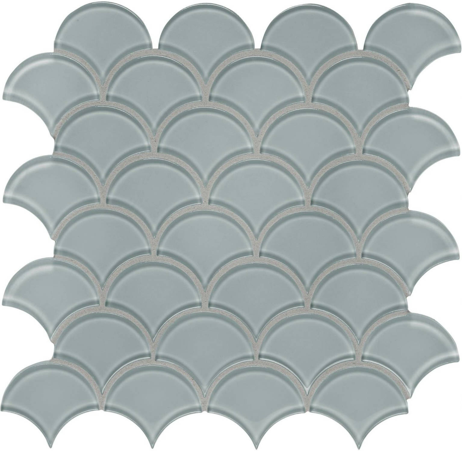 Shadow Scallop Mosaic | Diversity Kitchen Bath & Tile
