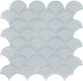 Skylight Scallop Mosaic | Diversity Kitchen Bath & Tile