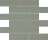 Smoke 2X6 Brick Mosaic | Diversity Kitchen Bath & Tile