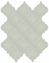 Soft Sage Glossy Arabesque Mosaic | Diversity Kitchen Bath & Tile