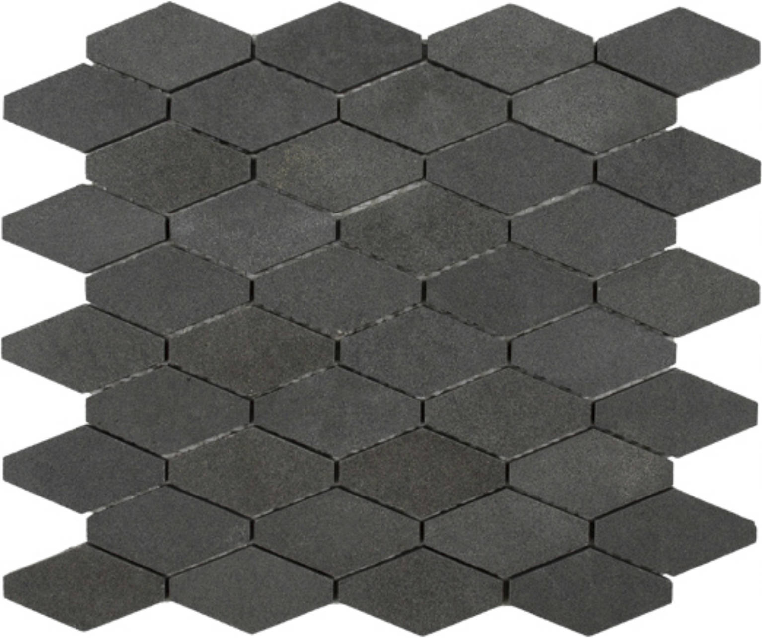 Solitaire Mosaic Basalt | Diversity Kitchen Bath & Tile