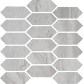 Spirit Silver Picket Mosaic | Diversity Kitchen Bath & Tile