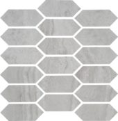Spirit Silver Picket Mosaic | Diversity Kitchen Bath & Tile