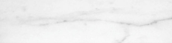 Statuario Venezia Polished 3X12 Bullnose | Diversity Kitchen Bath & Tile