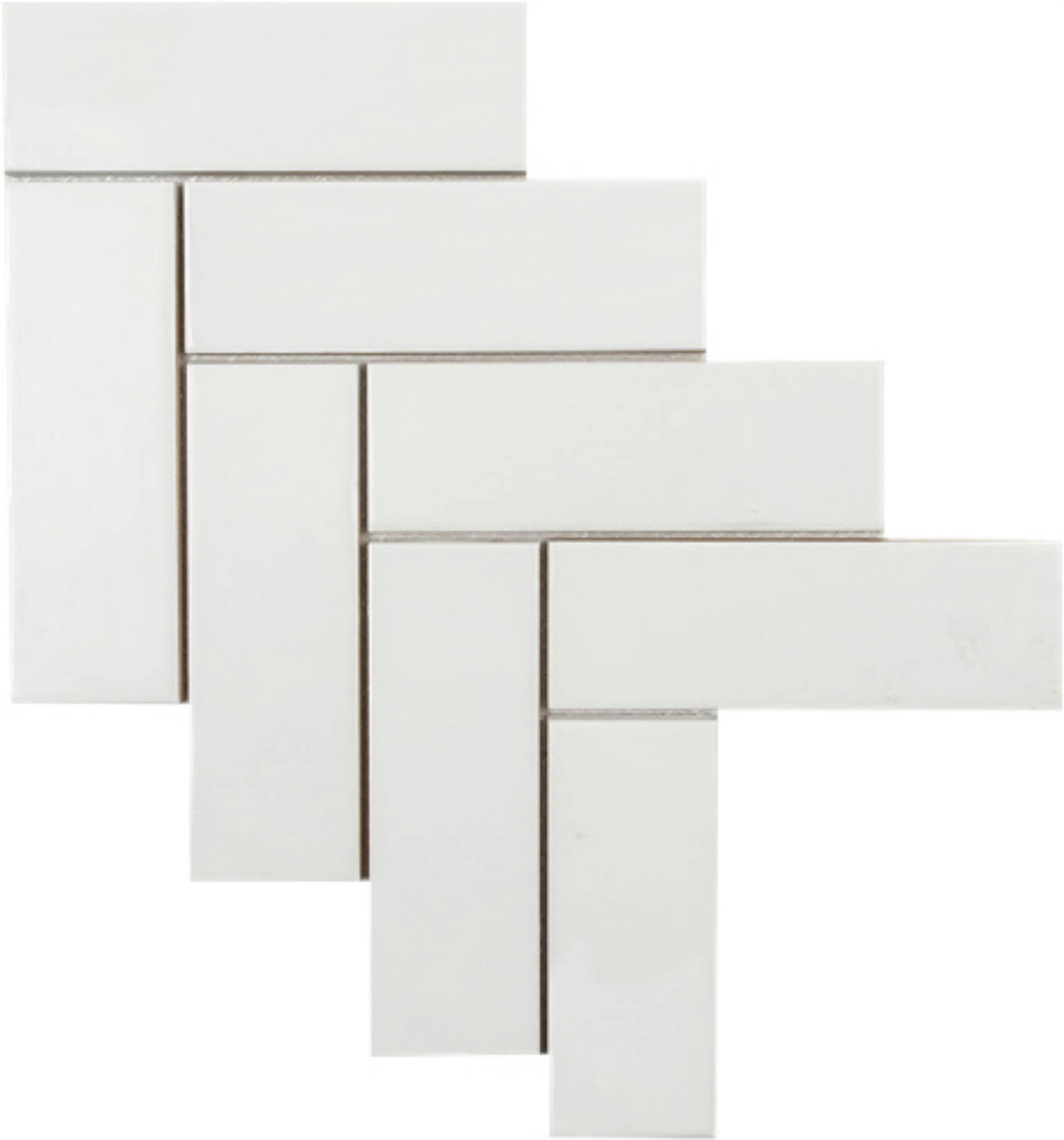 Step Up Mosaic Matte-Gloss Pearl | Diversity Kitchen Bath & Tile
