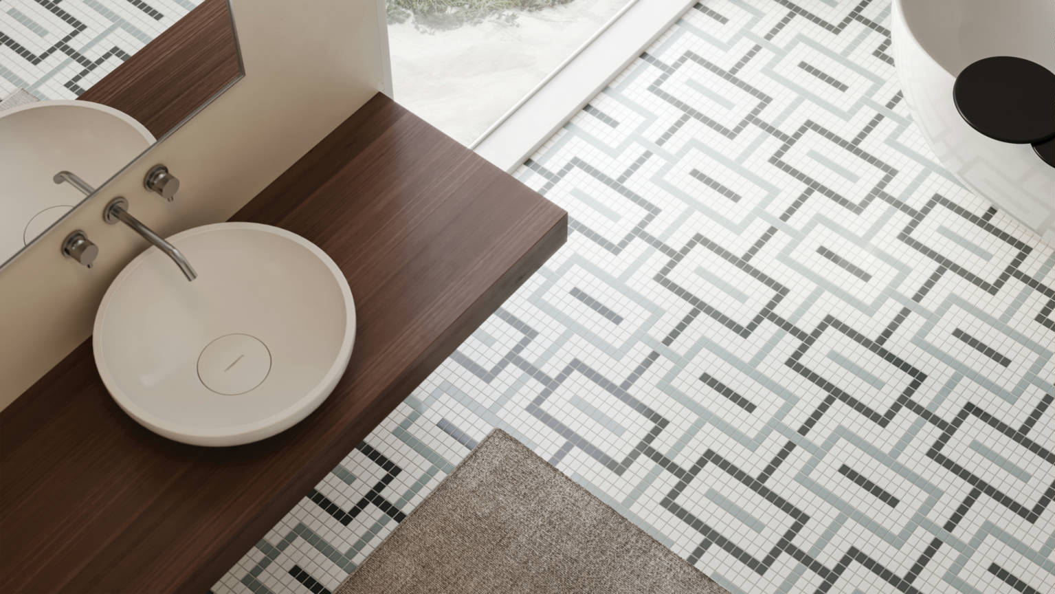 Traditions Dawn Chain Mosaic 3 | Diversity Kitchen Bath & Tile
