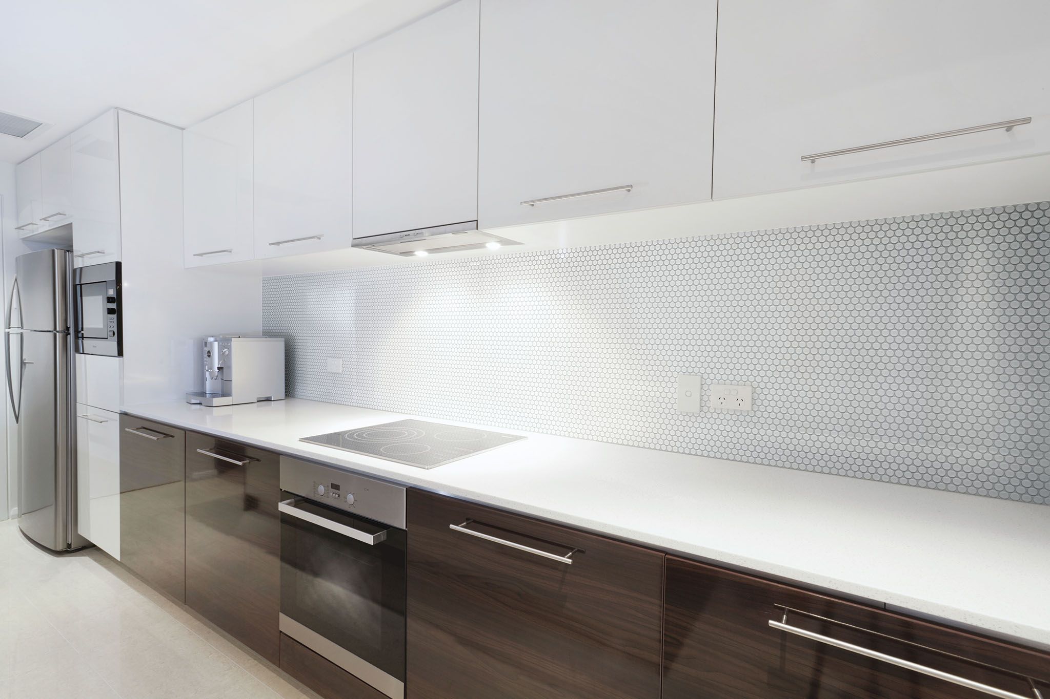 Traditions White Glossy  3/4 | Diversity Kitchen Bath & Tile