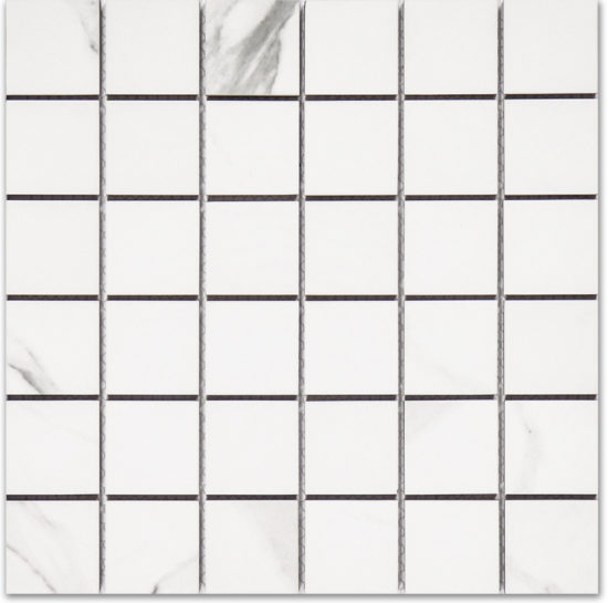 Treasure Statuario 2x2 Polished Mosaic | Diversity Kitchen Bath & Tile