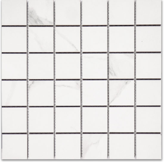 Treasure Statuario 2x2 Polished Mosaic | Diversity Kitchen Bath & Tile