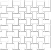 Treasure Ultimate Dolomite Polished Basketweave Mosaic | Diversity Kitchen Bath & Tile