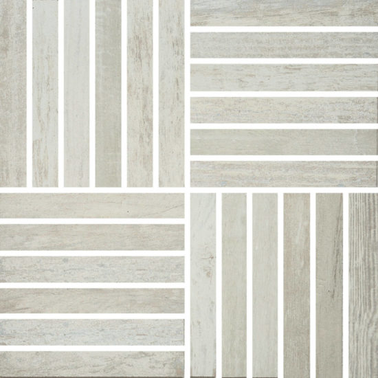 Tucson Ivory 12X12 Strip Mosaic