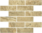Walnut 2X6 Mosaic | Diversity Kitchen Bath & Tile