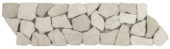 White Opus Mosaic Interlocking Border | Diversity Kitchen Bath & Tile