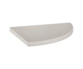 Marmiline Ash 9x9 Corner Shelf | Diversity Kitchen Bath & Tile