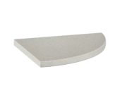 Marmiline Fog 9x9 Corner Shelf | Diversity Kitchen Bath & Tile