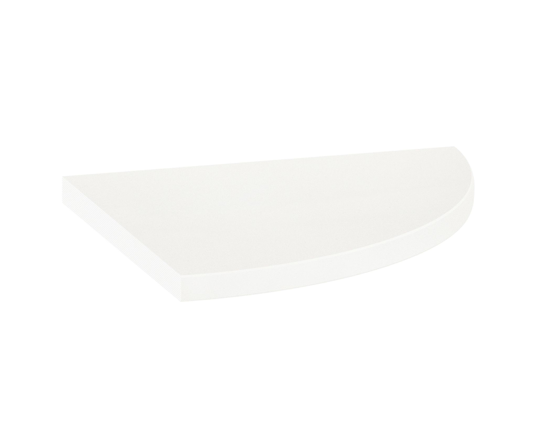 Marmiline Snow 9x9 Corner Shelf | Diversity Kitchen Bath & Tile