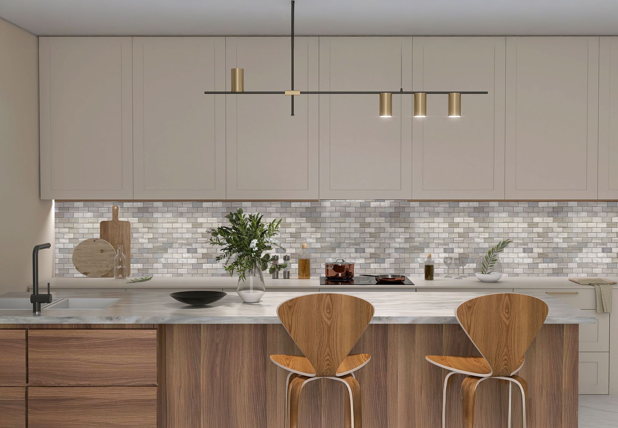 Brick Limestone Multi Finish Grey 2 | Diversity Kitchen Bath & Tile