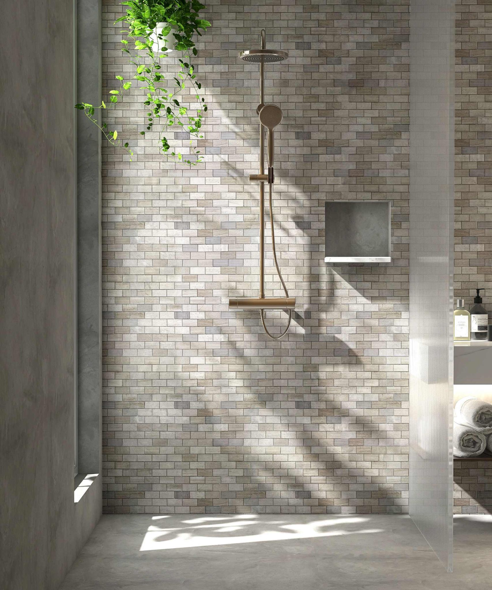 Brick Limestone Multi Finish Grey | Diversity Kitchen Bath & Tile