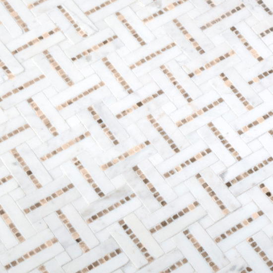 Gazebo Cream Mosaic | Diversity Kitchen Bath & Tile
