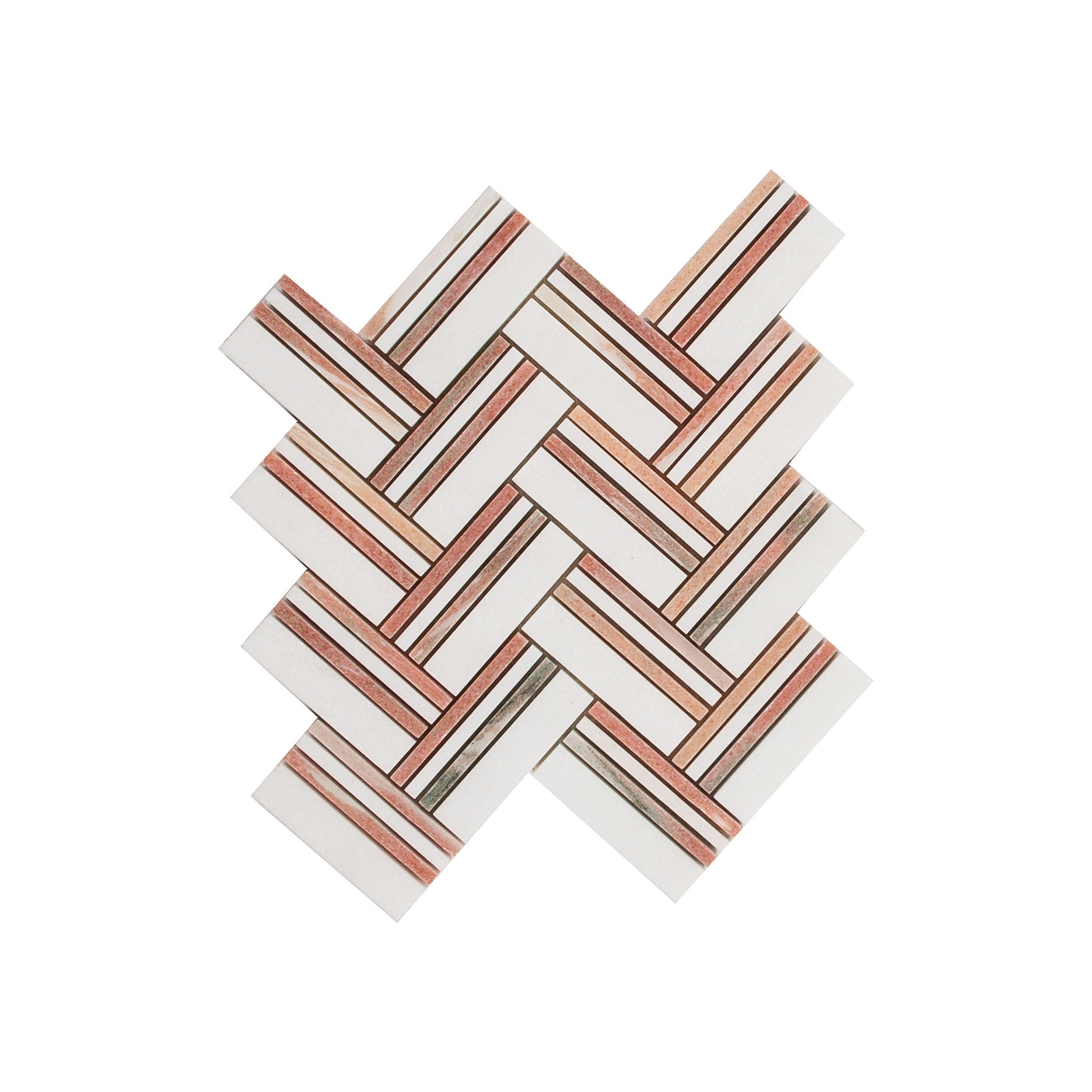 Rosey Weave Mosaic | Diversity Kitchen Bath & Tile