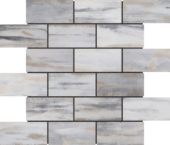 Slate Stone Beige Glazed Ceramic 2"x6" Brick | Diversity Kitchen Bath & Tile