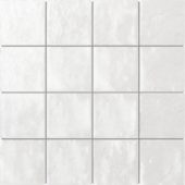 Zellige Glazed Ceramic White 3"x3" Mosaic | Diversity Kitchen Bath & Tile
