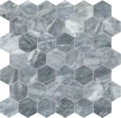 Aqua Intenso 2 Hexagon Mosaic | Diversity Kitchen Bath & Tile
