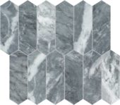 Aqua Intenso 2x6 Picket Mosaic | Diversity Kitchen Bath & Tile