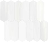 Cosmo Lumino 2x6 Picket Mosaic | Diversity Kitchen Bath & Tile
