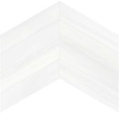 Cosmo Lumino 2x8.5 Chevron Mosaic | Diversity Kitchen Bath & Tile