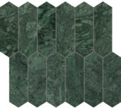 Diosa Verde  2x6 Picket Mosaic | Diversity Kitchen Bath & Tile