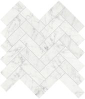 Eterna Bianco 1.25x4 Honed Herringbone Mosaic | Diversity Kitchen Bath & Tile