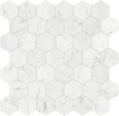 Eterna Bianco 2 Honed Hexagon Mosaic | Diversity Kitchen Bath & Tile