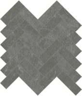 Stark Carbon 1.25x4 Herringbone Mosaic | Diversity Kitchen Bath & Tile