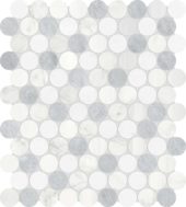 Utopio 1.25 Penny Round Polar Mosaic | Diversity Kitchen Bath & Tile