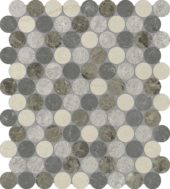 Utopio 1.25  Penny Round Terra  Mosaic | Diversity Kitchen Bath & Tile