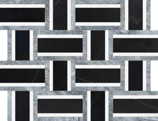 Utopio Cesto Monochromo Mosaic | Diversity Kitchen Bath & Tile