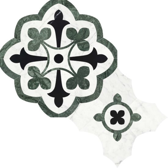 Utopio Fleur Pine Mosaic | Diversity Kitchen Bath & Tile